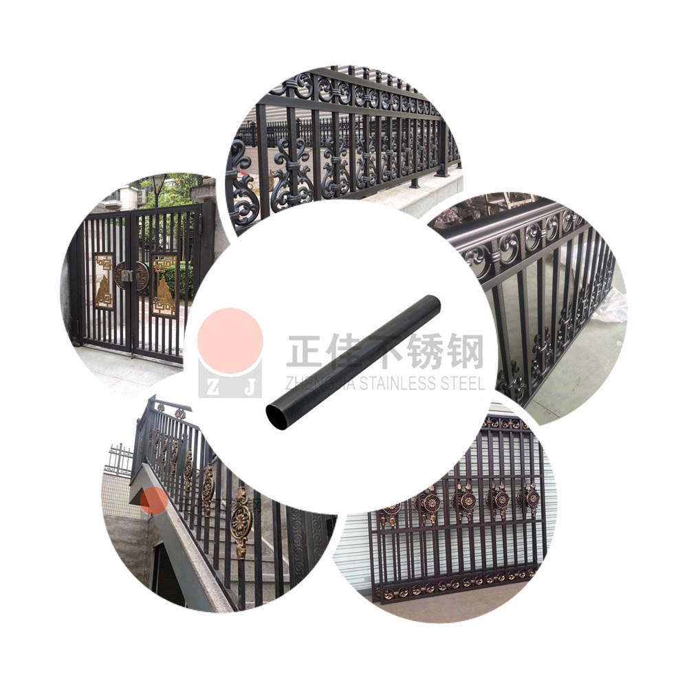 304完美体育在线登录入口_完美(中国)圆管镀黑钛装饰效果
